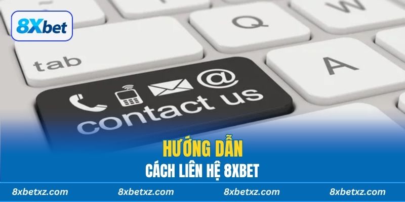 Hướng dẫn cách liên hệ 8xbet