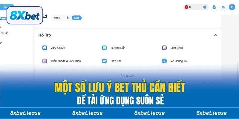 Một số lưu ý bet thủ cần biết để tải ứng dụng suôn sẻ
